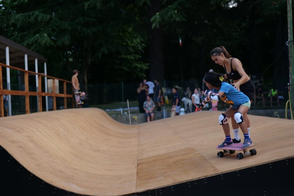 Corso per bambini di Surfskate Valley a Garessio